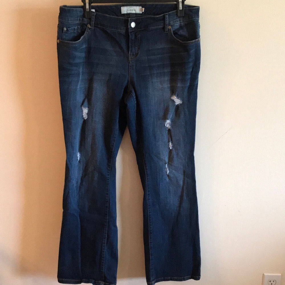 Torrid Relaxed Boot Cut Jeans
